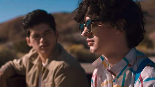 Aristotle and Dante Discover the Secrets of the Universe - Backdrop
