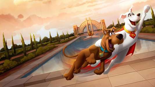 Scooby-Doo! And Krypto  Too! - Backdrop