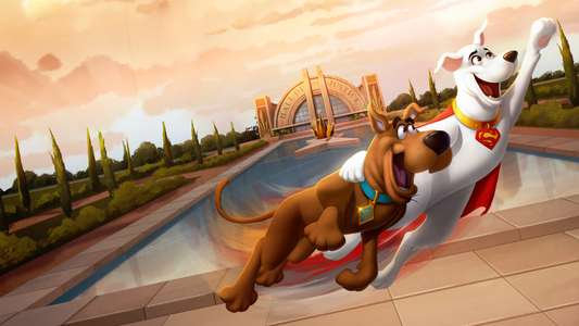 Scooby-Doo! And Krypto  Too! - Backdrop