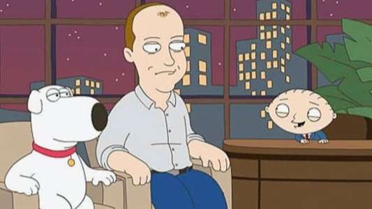 Up Late with Stewie and Brian - Backdrop