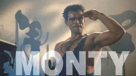 Flexing with Monty - Backdrop