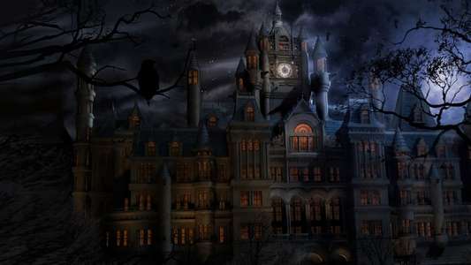 Return to Halloweentown - Backdrop