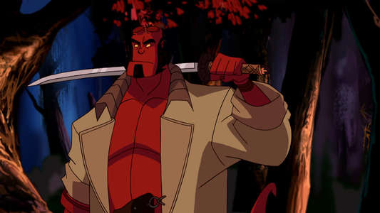 Hellboy Animated: Sword of Storms - Backdrop