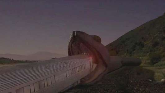 Snakes on a Train - Backdrop