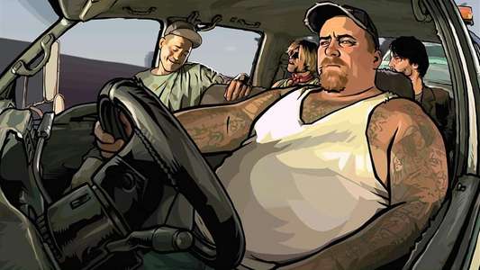 A Scanner Darkly - Backdrop