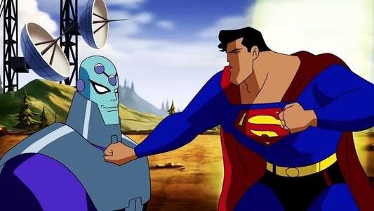 Superman: Brainiac Attacks - Backdrop