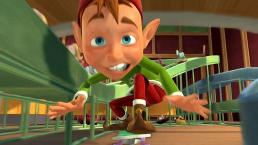 The Happy Elf - Backdrop