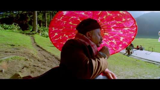 The Blue Umbrella - Backdrop