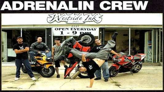 Adrenaline Crew 100% Illegal - Backdrop