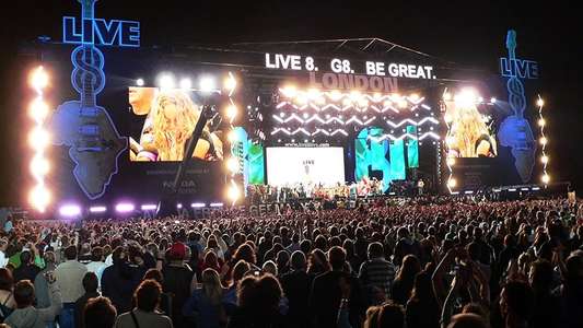 Live 8 - Backdrop