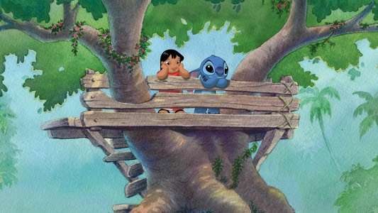 Lilo & Stitch 2: Stitch has a Glitch - Backdrops