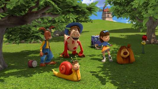 The Magic Roundabout - Backdrop