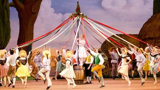 La Fille Mal Gardee [The Wayward Daughter] - Backdrop