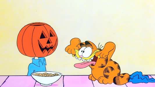 Garfield's Halloween Adventure - Backdrop