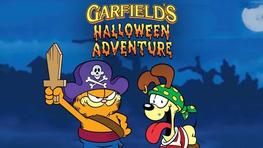 Garfield's Halloween Adventure - Backdrop