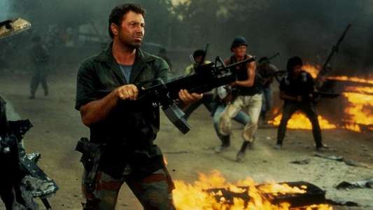 Commando Leopard - Backdrop