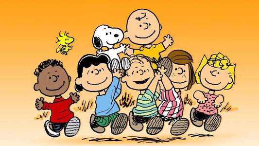 Happy New Year  Charlie Brown - Backdrop