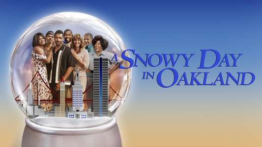 A Snowy Day in Oakland - Backdrop