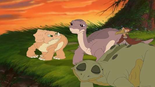 The Land Before Time VII: The Stone of Cold Fire - Backdrop