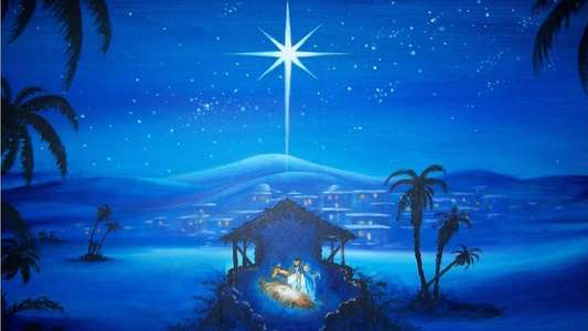 Silent Night: The Story of the First Christmas - Backdrop