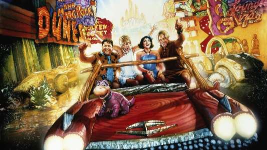 The Flintstones in Viva Rock Vegas - Backdrop