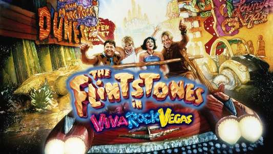 The Flintstones in Viva Rock Vegas - Backdrop