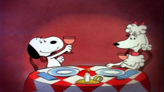 Snoopy's Getting Married  Charlie Brown - Backdrop