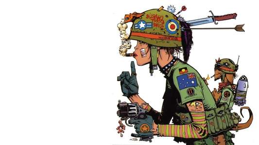Tank Girl - Backdrop