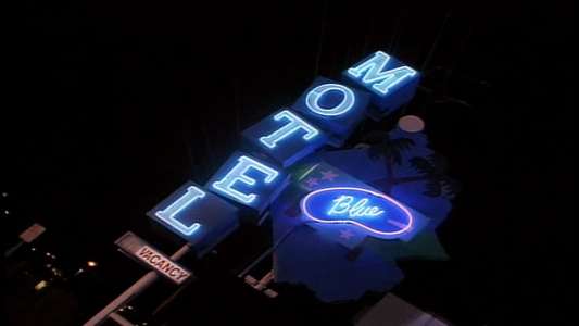 Motel Blue - Backdrop