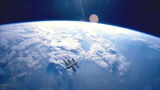 Mission to Mir - Backdrop