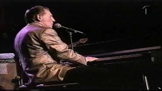 Jerry Lee Lewis in Sweden 1997 - Backdrop