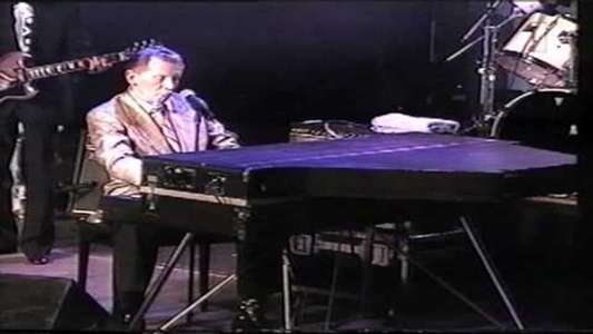 Jerry Lee Lewis in Sweden 1997 - Backdrop