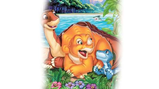 The Land Before Time V: The Mysterious Island - Backdrop