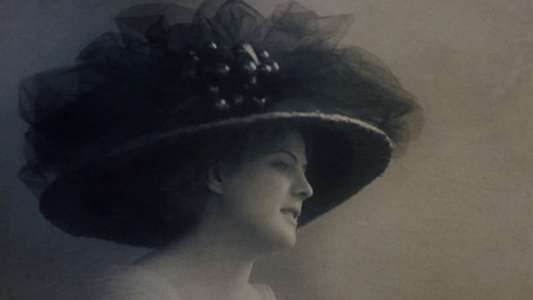 Woman in a Hat - Backdrop