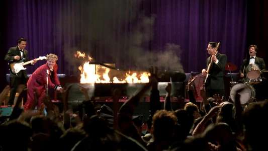 Great Balls of Fire! - Backdrop