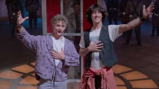 Bill & Ted's Excellent Adventure - Backdrop