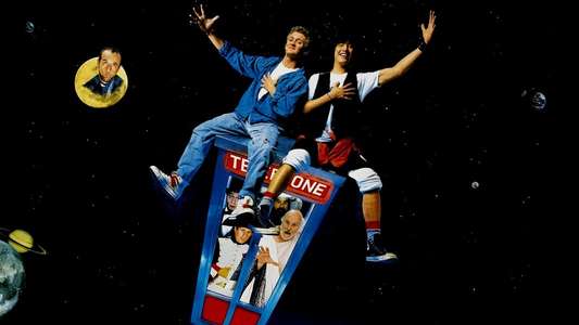 Bill & Ted's Excellent Adventure - Backdrop