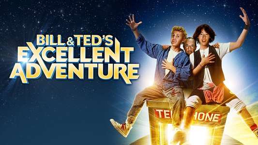 Bill & Ted's Excellent Adventure - Backdrop