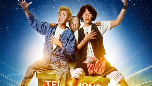 Bill & Ted's Excellent Adventure - Backdrop