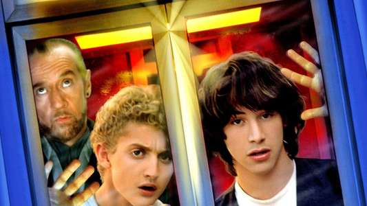 Bill & Ted's Excellent Adventure - Backdrop