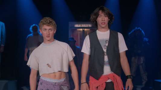 Bill & Ted's Excellent Adventure - Backdrop