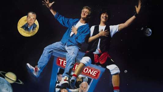 Bill & Ted's Excellent Adventure - Backdrop