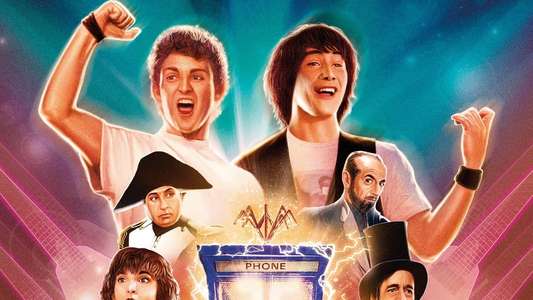 Bill & Ted's Excellent Adventure - Backdrop