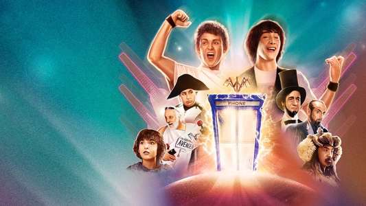 Bill & Ted's Excellent Adventure - Backdrop