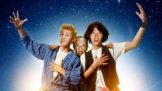 Bill & Ted's Excellent Adventure - Backdrop