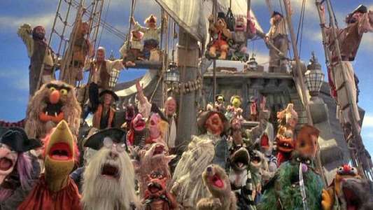 Muppet Treasure Island - Backdrop