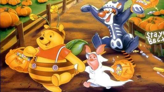Boo to You Too! Winnie the Pooh - Backdrop