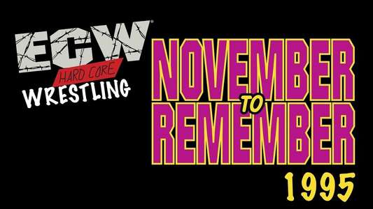 ECW November to Remember 1995 - Backdrop