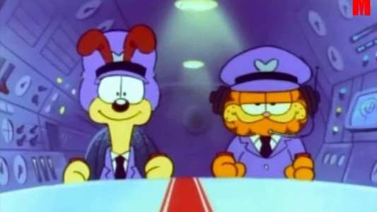 Garfield's Feline Fantasies - Backdrop