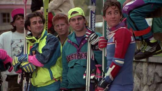 Ski School - Backdrop